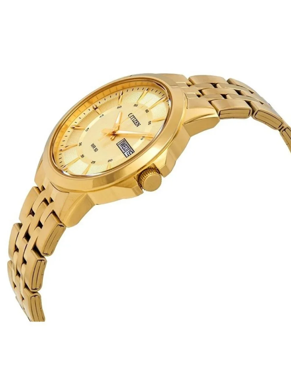 NWT Citizen Quartz Champagne Dial Men's Watch